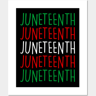 juneteenth Posters and Art